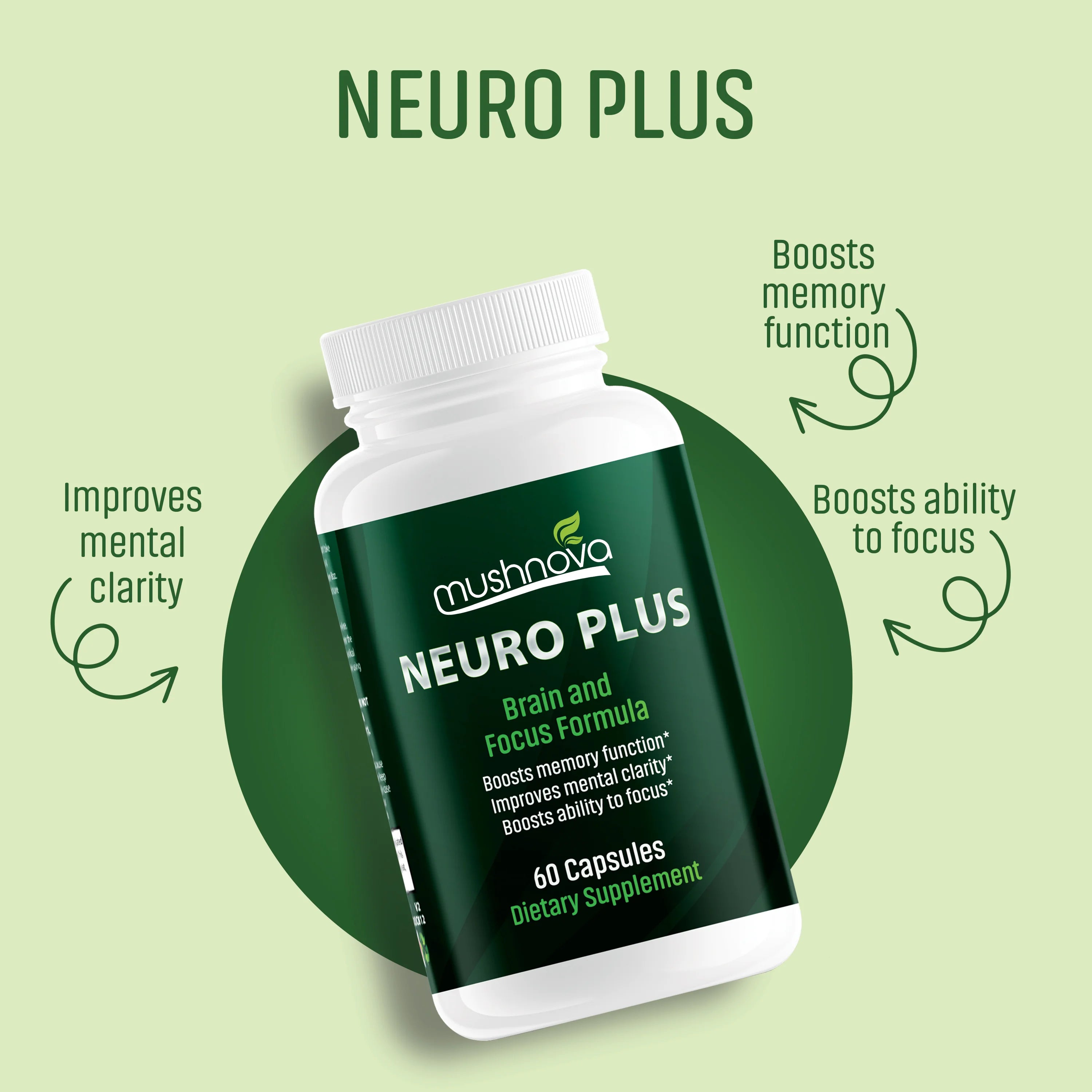 Neuro Plus™ Mushnova brain focus