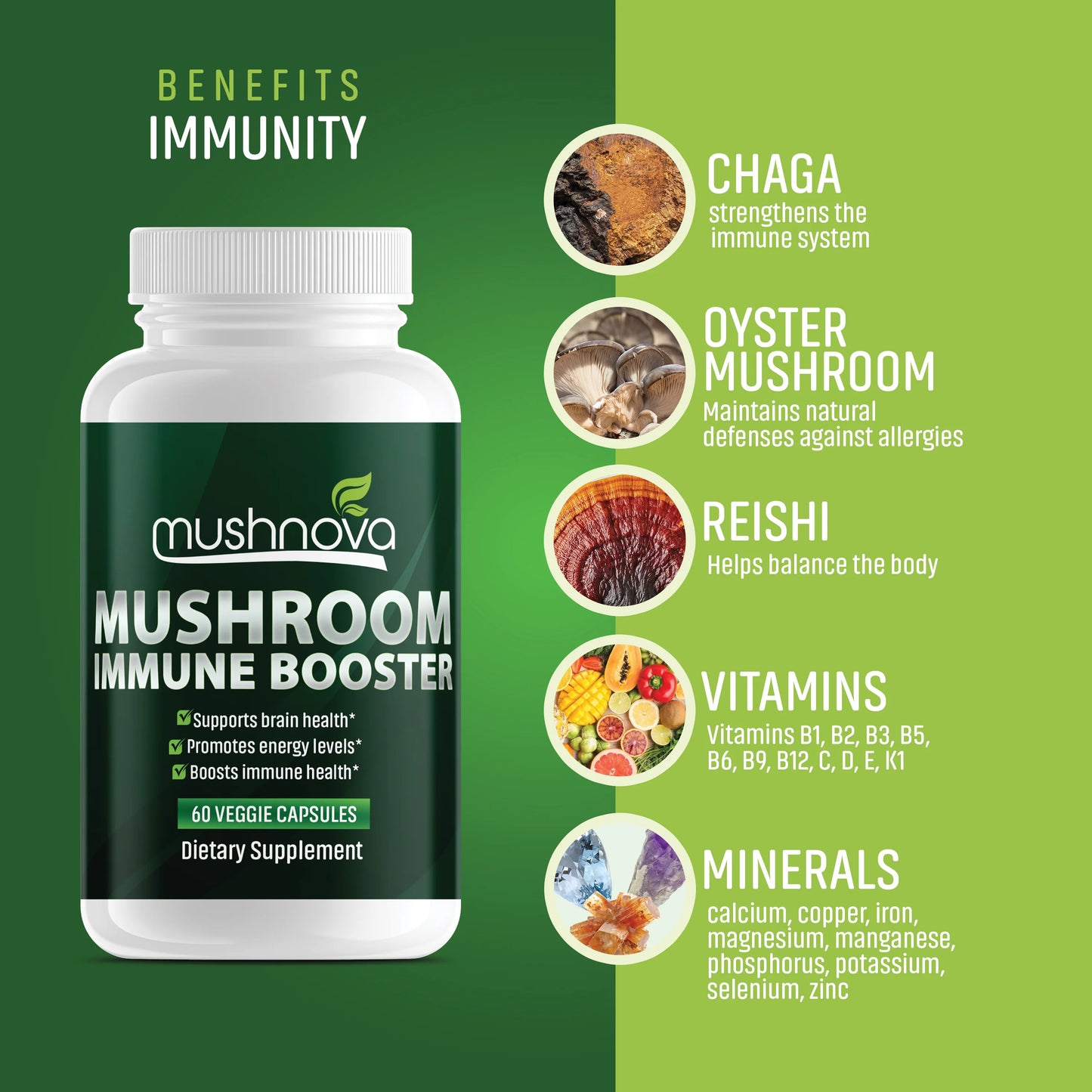 Mushroom Immune Booster